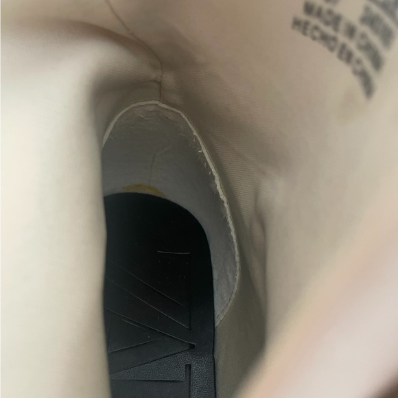 ZARA CREAM LUG SOLE ZIP UP BOOTIES - Picture 4 of 15